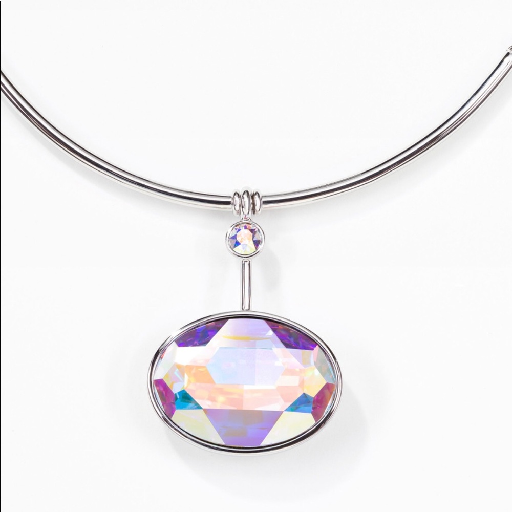 Swarovski Glamour Necklace Touchstone Crystal BNIB Stunning Statement look